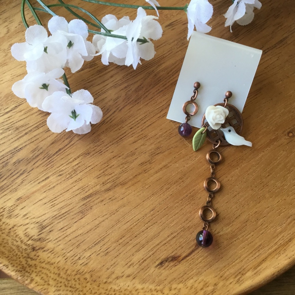 Bird earrings
